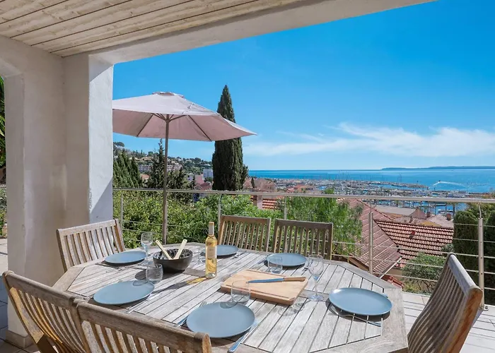 Superbe Vue Mer, Climatisee, Proche Plage, Parking, Animaux Acceptes - Fr-1-816-23 Вилла Ле-Лаванду