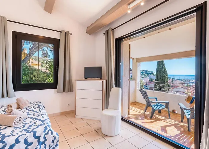 Superbe Vue Mer, Climatisee, Proche Plage, Parking, Animaux Acceptes - Fr-1-816-23 *