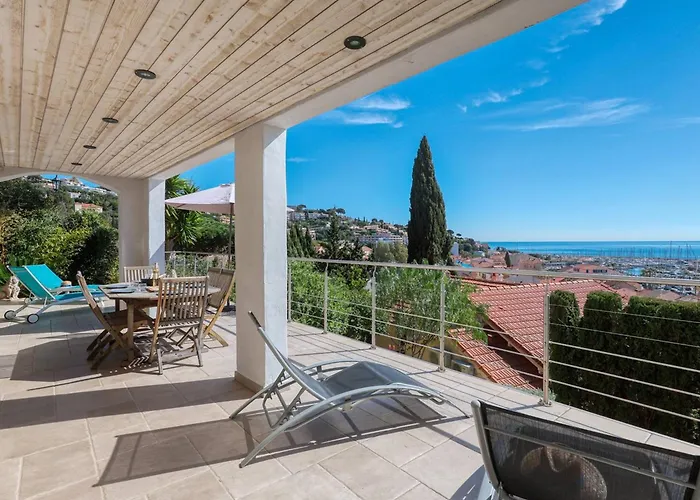 Βίλα Superbe Vue Mer, Climatisee, Proche Plage, Parking, Animaux Acceptes - Fr-1-816-23 Le Lavandou