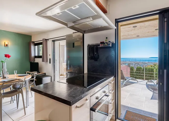 Βίλα Superbe Vue Mer, Climatisee, Proche Plage, Parking, Animaux Acceptes - Fr-1-816-23 Le Lavandou