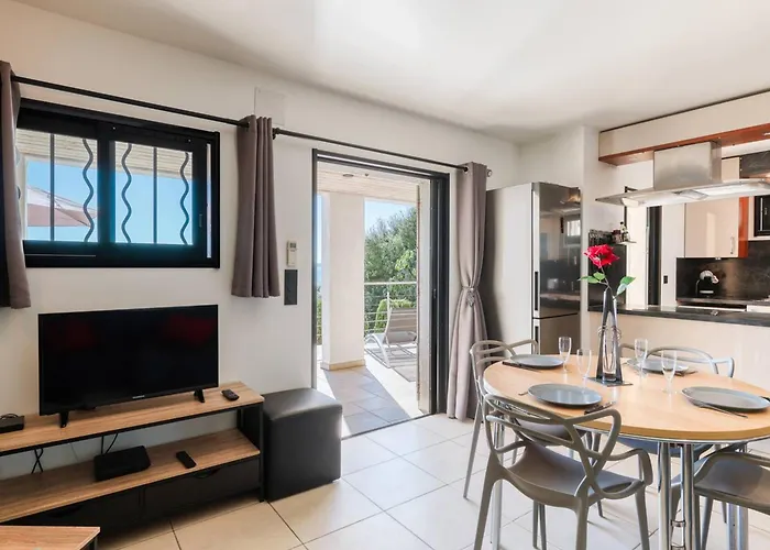 Βίλα Superbe Vue Mer, Climatisee, Proche Plage, Parking, Animaux Acceptes - Fr-1-816-23 *