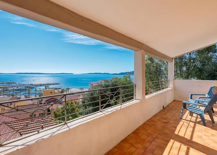 Βίλα Superbe Vue Mer, Climatisee, Proche Plage, Parking, Animaux Acceptes - Fr-1-816-23 *