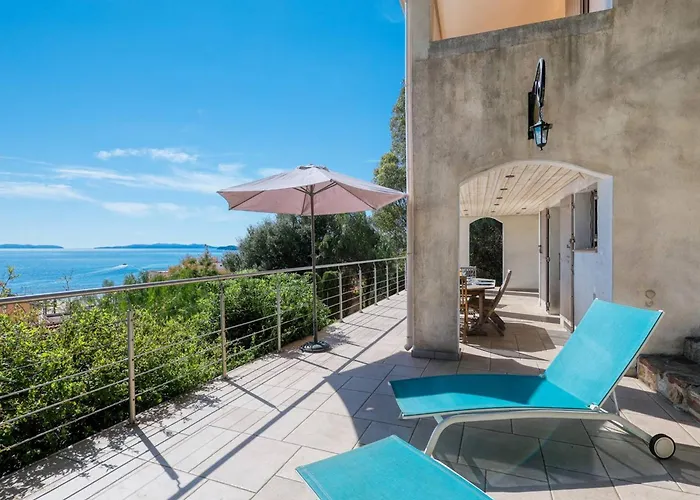 Superbe Vue Mer, Climatisee, Proche Plage, Parking, Animaux Acceptes - Fr-1-816-23 Le Lavandou